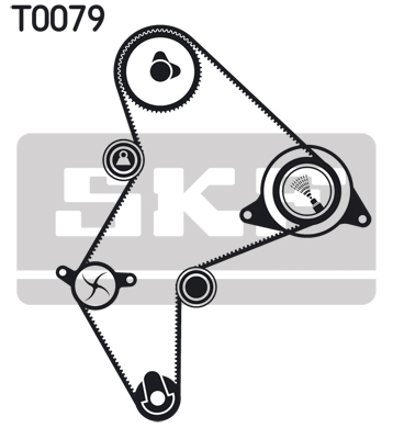 SKF VKMC 03251 Water Pump &...