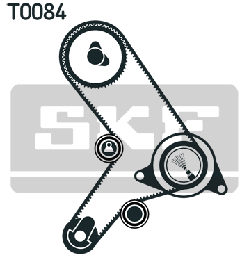 SKF VKMA 02168 Kit cinghie dentate