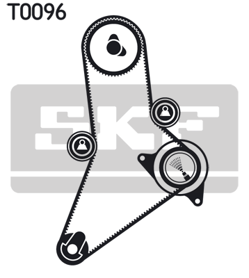 SKF VKMA 02983 Kit cinghie...