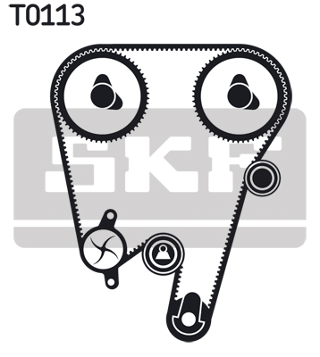 SKF VKMC 06603 Water Pump &...
