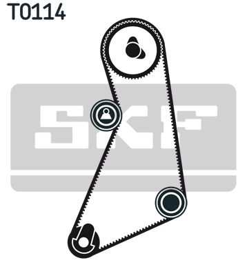 SKF VKMA 01024 Kit cinghie dentate-Kit cinghie dentate-Ricambi Euro