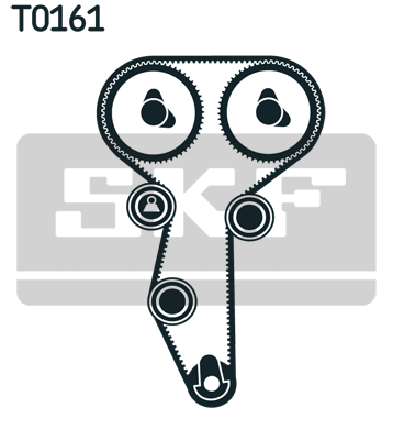SKF VKMA 06108 Kit cinghie dentate