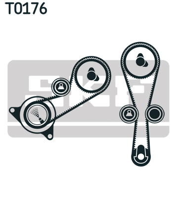 SKF VKMA 07304 Zahnriemensatz
