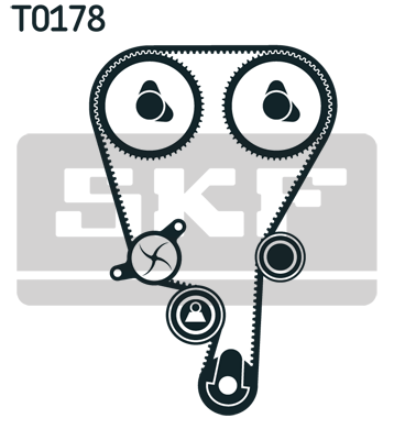 SKF VKMA 06800 Kit cinghie dentate