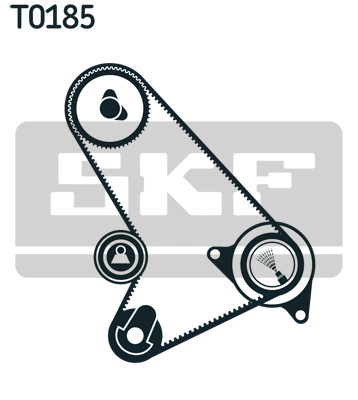 SKF VKMA 04304 Kit cinghie dentate