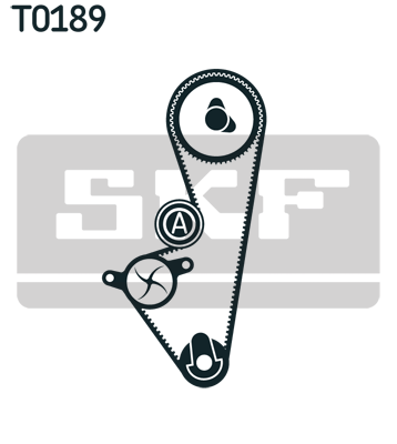 SKF VKMA 03304 Kit cinghie dentate