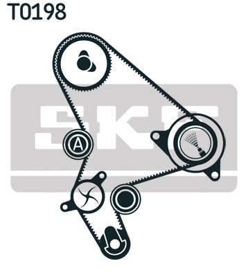 SKF VKMC 03266 Water Pump &...
