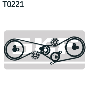 SKF VKMA 03010 Zahnriemensatz