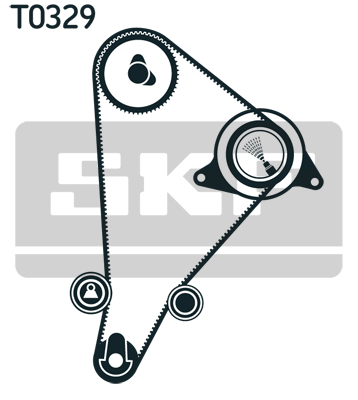 SKF VKMA 91122 Kit cinghie dentate