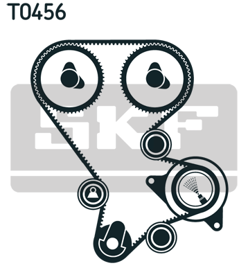 SKF VKMA 94508 Kit cinghie dentate-Kit cinghie dentate-Ricambi Euro