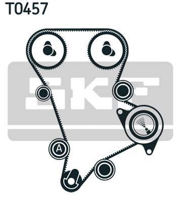 SKF VKMA 94509 Kit cinghie dentate