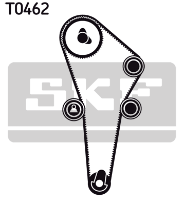 SKF VKMA 94609 Kit cinghie dentate