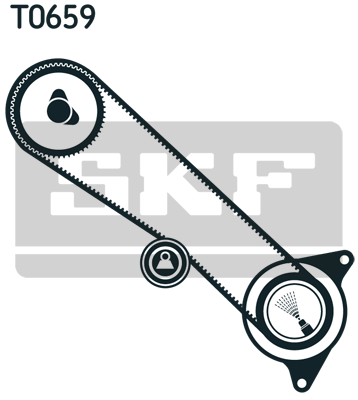 SKF VKMA 91920 Kit cinghie dentate