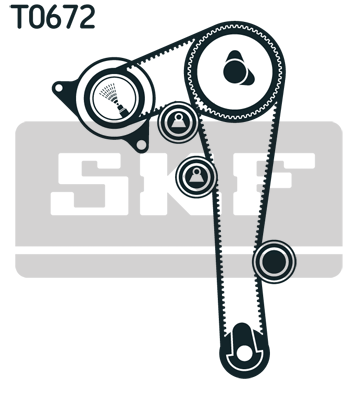 SKF VKMA 92516 Kit cinghie dentate-Kit cinghie dentate-Ricambi Euro