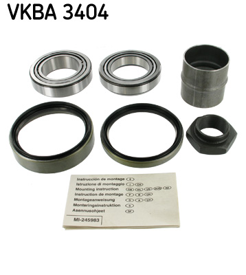 SKF VKBA 3404 kerékcsapágy készlet MERCEDES-BENZ