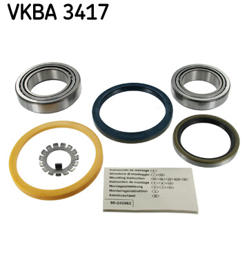 SKF VKBA 3417 kerékcsapágy készlet MERCEDES-BENZ
