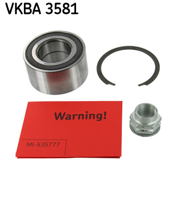 SKF VKBA 3581 kerékcsapágy készlet CITROËN FIAT