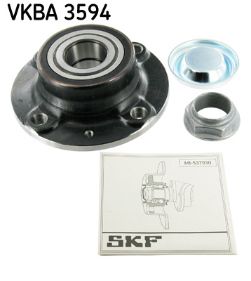 SKF VKBA 3594 kerékcsapágy készlet CITROËN