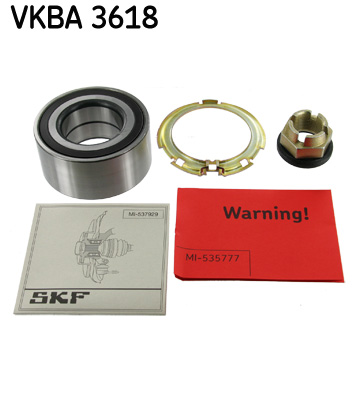 SKF VKBA 3618 kerékcsapágy készlet NISSAN OPEL RENAULT VAUXHALL