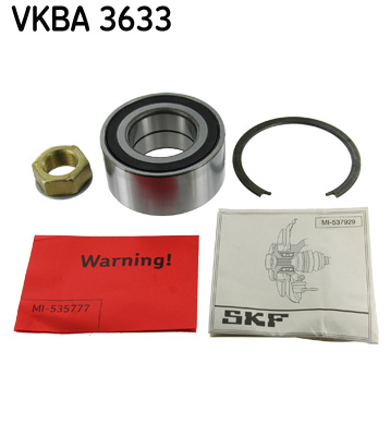 SKF VKBA 3633 kerékcsapágy készlet CITROËN FIAT LANCIA PEUGEOT