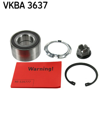 SKF VKBA 3637 kerékcsapágy készlet DACIA MERCEDES-BENZ NISSAN RENAULT