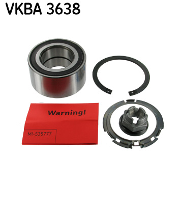 SKF VKBA 3638 kerékcsapágy készlet RENAULT