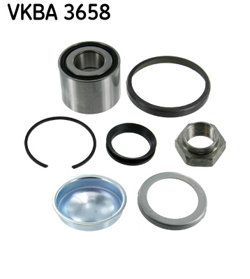 SKF VKBA 3658 kerékcsapágy készlet CITROËN PEUGEOT