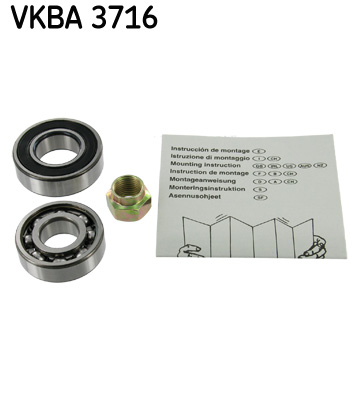 SKF VKBA 3716 kerékcsapágy készlet SUZUKI