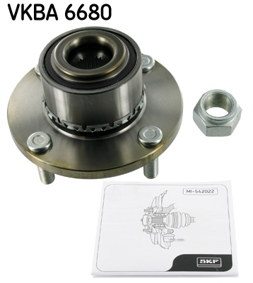 SKF VKBA 6680 kerékcsapágy készlet MITSUBISHI SMART