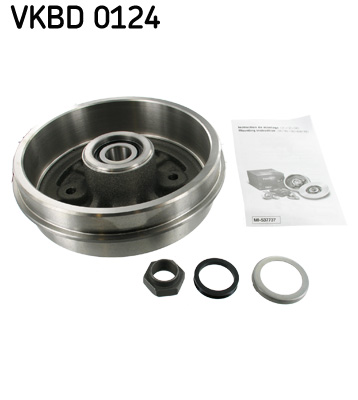 SKF VKBD 0124 fékdob CITROËN PEUGEOT