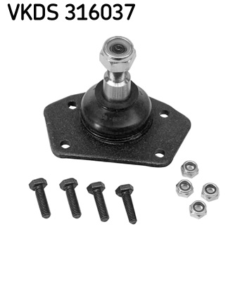 SKF VKDS 316037 Támasztó-/vezetőcsukló RENAULT