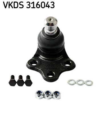 SKF VKDS 316043 Támasztó-/vezetőcsukló VOLVO