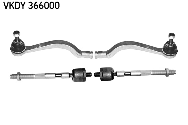 SKF VKDY 366000 javítókészlet, összekötőrúd axiális csukló DACIA RENAULT