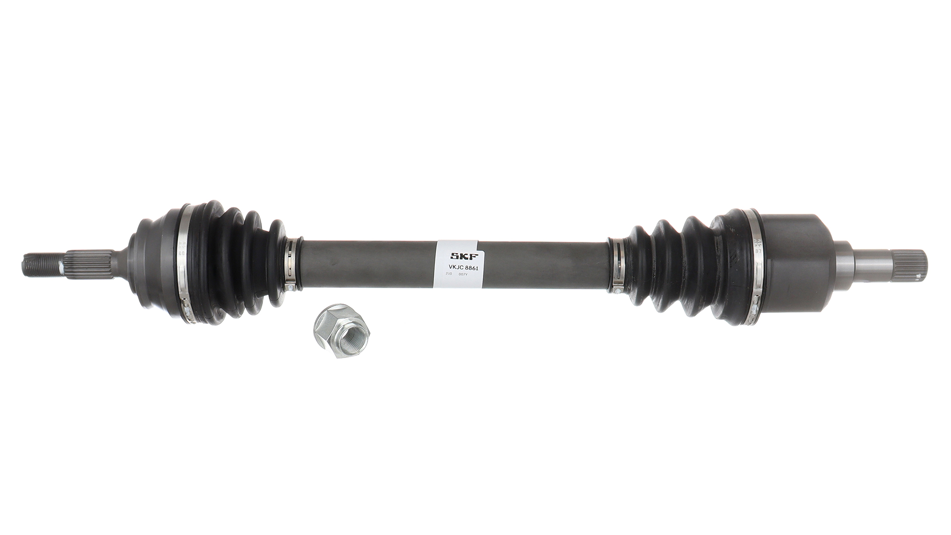 SKF VKJC 8861 Άξονας μετάδοσης κίνησης Μπροστινός άξονας αριστερά for CITROËN PEUGEOT