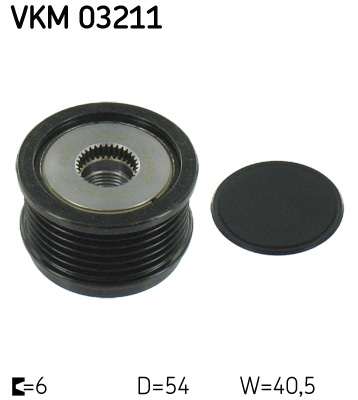 SKF VKM 03211 generátor szabadonfutó ALFA ROMEO CHRYSLER FIAT JEEP LANCIA