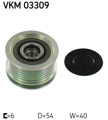 SKF VKM 03309 generátor szabadonfutó CITROËN PEUGEOT