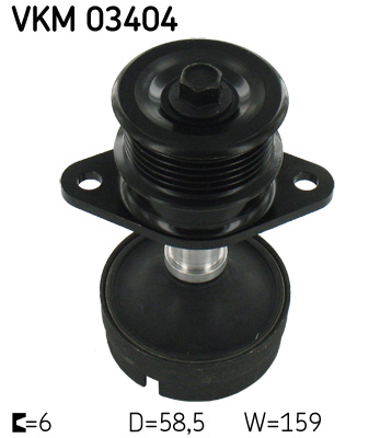 SKF VKM 03404 generátor szabadonfutó FORD