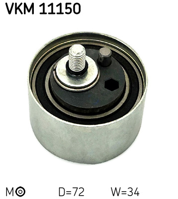 SKF VKM 11150 feszítő, fogasszíj AUDI SKODA VW