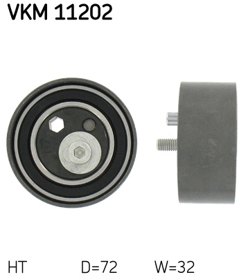 SKF VKM 11202 feszítő, fogasszíj AUDI SKODA VW