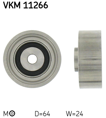 SKF VKM 11266 feszítő, fogasszíj AUDI