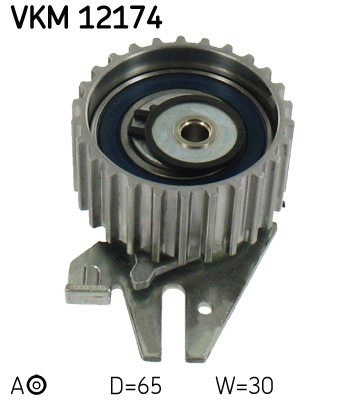 SKF VKM 12174 feszítő, fogasszíj ALFA ROMEO CADILLAC CHEVROLET CHRYSLER FIAT HOLDEN JEEP LANCIA OPEL SAAB SUZUKI VAUXHALL