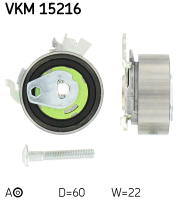 SKF VKM 15216 feszítő, fogasszíj CHEVROLET DAEWOO HOLDEN OPEL SAAB VAUXHALL