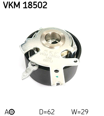 SKF VKM 18502 feszítő, fogasszíj CHRYSLER DODGE JEEP LANCIA LTI