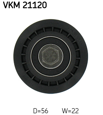 SKF VKM 21120 Szíjtárcsa/vezetőgörgő, fogasszíj AUDI SEAT SKODA VW