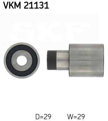SKF VKM 21131 Szíjtárcsa/vezetőgörgő, fogasszíj AUDI SEAT SKODA VW