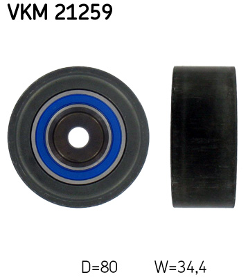 SKF VKM 21259 Szíjtárcsa/vezetőgörgő, fogasszíj AUDI SEAT SKODA VW