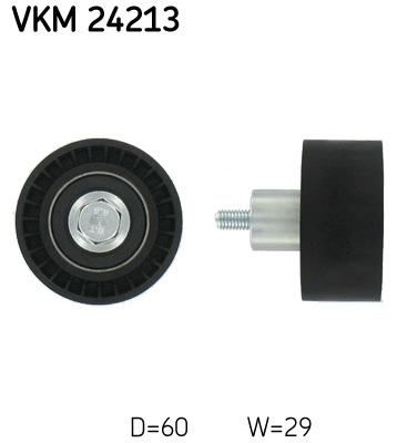 SKF VKM 24213 Szíjtárcsa/vezetőgörgő, fogasszíj FORD FORD AUSTRALIA MAZDA