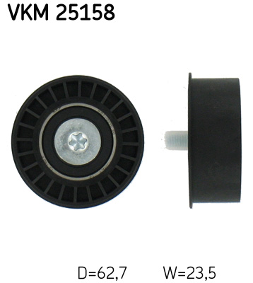 SKF VKM 25158 Szíjtárcsa/vezetőgörgő, fogasszíj CHEVROLET DAEWOO HOLDEN OPEL SAAB VAUXHALL