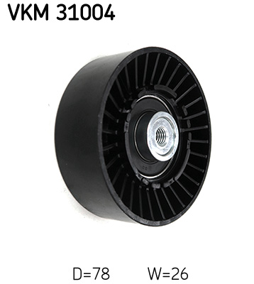 SKF VKM 31004 feszítőgörgő, hosszbordás szíj AUDI FORD SEAT VW