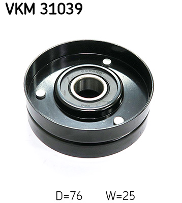 SKF VKM 31039 Szíjtárcsa/vezetőgörgő, hosszbordás szíj AUDI SKODA VW
